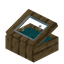 Cyan Oak Display Case
