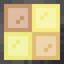 Tiled Yellow Stained Glass Pane