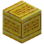 Inscribed Raw Gold Block