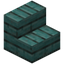 Cyan Painted Stairs