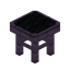 Black Mauve Seat