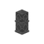Decorated Column Middle Alt Stone