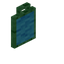Light Blue Green Enchanted Tall Seat Back