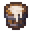 Wooden Bucket of Goat Milk