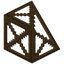 Framed Inner Threeway Corner