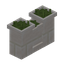 Quartz Grass Topped Wall