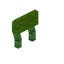 Lime Green Bioshroom Raised Seat Back