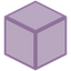 Clear Magenta Stained Glass