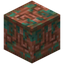 Runic Carved Raw Copper Block