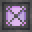 Small Magenta Stained Glass Pane