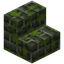 Mossy Verdant Brick Stairs