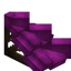 Magenta Longer Roof (Framed)