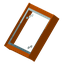 Orange Concrete Attic Roof