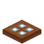 Classic Windowed Acacia Trapdoor