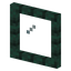 Resizeable Dark Prismarine Window