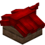 Red Longer Top Roof Block (Jungle)