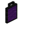 Purple Ebony Tall Seat Back