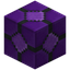 Decorated Purple Glazed Terracotta
