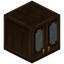 Dark Oak Cabinet with Glass Doors