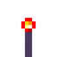 Blue Terracotta Redstone Torch