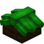 Lime Top Roof Block (Dark Oak)