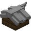 White Longer Top Roof Block (Spruce)