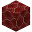 Hexagonical Red Glazed Terracotta