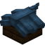 Cyan Longer Top Roof Block (Dark Oak)