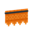 Orange Kitchen Curtains