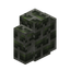 Cracked Verdant Brick Wall