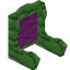 Magenta Green Bioshroom Fancy Seat Back