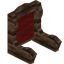 Red Fir Fancy Seat Back
