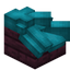 Light Blue Longer Roof Block (Crimson)