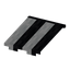 Black Striped Awning