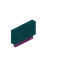 Cyan Pink Bioshroom Small Seat Back