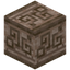 Runic Carved Raw Iron Block