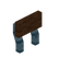 Brown Skyris Raised Seat Back