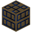 Blue Chiseled Wood Pillar
