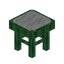 White Green Enchanted Seat
