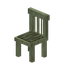 Stripped Willow Striped Chair