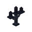 Black Iron Candelabra