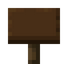 Secret Dark Oak Sign
