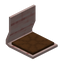 Brown Floor Chair (Cherry)