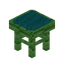 Cyan Green Bioshroom Seat