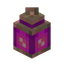 Magenta Exposed Copper Lantern