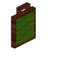 Lime Redwood Tall Seat Back