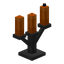 Orange Candelabra