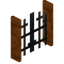 Red Sandstone Railing Gate