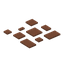 Brick Strewn Rocky Path