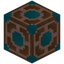 Brown Glazed Terracotta Pillar Top